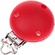 Clip in silicone : rosso