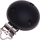 Clip in silicone : nero