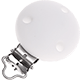 Clip in silicone : bianco