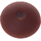 Distanziatori piatti in silicone 10 mm : marrone