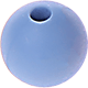 Distanziatori tondi in silicone 10 mm : azzurro bambino