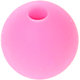 Distanziatori tondi in silicone 10 mm : rosa bambino
