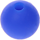 Distanziatori tondi in silicone 10 mm : blu scuro