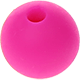 Distanziatori tondi in silicone 10 mm : rosa scuro