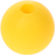 Distanziatori tondi in silicone 10 mm : giallo