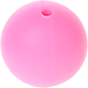 Distanziatori tondi in silicone 15 mm : rosa bambino