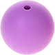 Distanziatori tondi in silicone 15 mm : blu viola