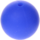 Distanziatori tondi in silicone 15 mm : blu scuro
