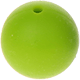 Distanziatori tondi in silicone 15 mm : verde giallo