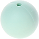 Distanziatori tondi in silicone 15 mm : menta