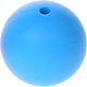 Distanziatori tondi in silicone 15 mm : azzurra