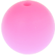 Distanziatori tondi in silicone 9 mm : rosa bambino