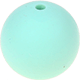 Distanziatori tondi in silicone 9 mm : menta