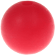 Distanziatori tondi in silicone 9 mm : rosso