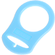 I Tuoi anelli in silicone : azzurro bambino