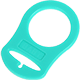I Tuoi anelli in silicone : turchese chiaro