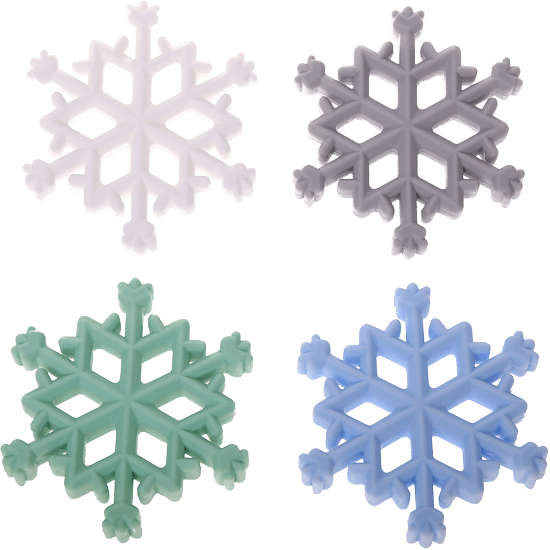Fiocco di neve per dentizione