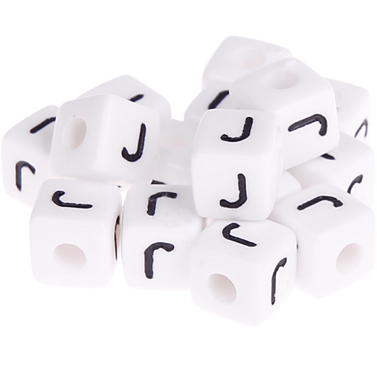 580 Dadi in plastica con lettera J (0,5 Kg)