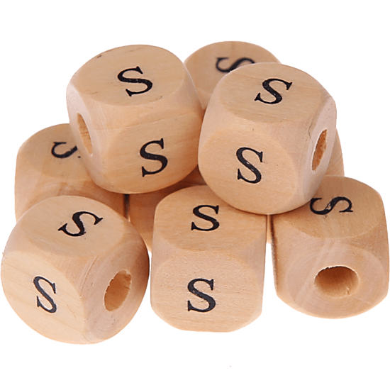 300 Buchstabenwürfel -S-