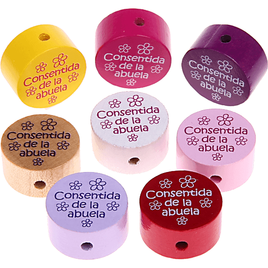 Motivperle "Consentida de la abuela" (Spanisch)