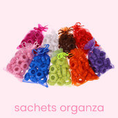 Pochette en organza – emballages charmants pour les cadeaux personnels