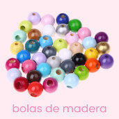Encargue sus bolas de madera para hacer juguetes para bebé en línea