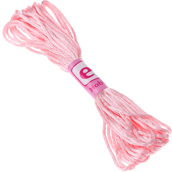 Cordoncino elasticizzato rosa 1,5 mm – 5 m