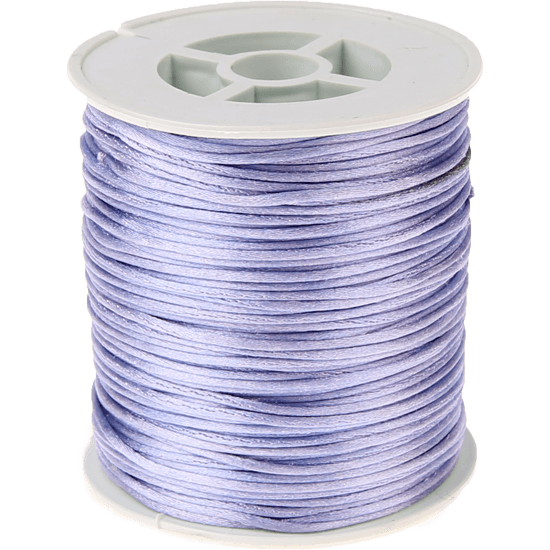 Cordoncino satinato lilla Kumihimo – 50 m
