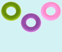 Cerchietti in silicone