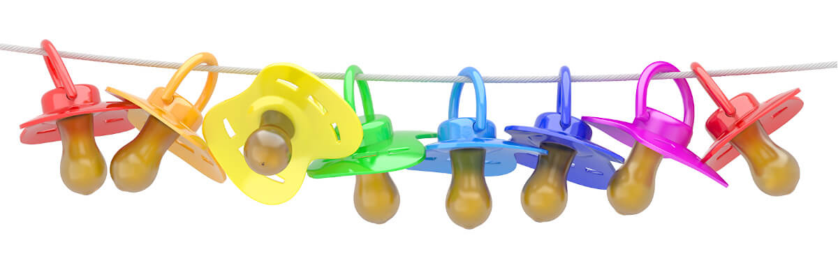 Manuale di istruzioni per le catenelle per ciuccio