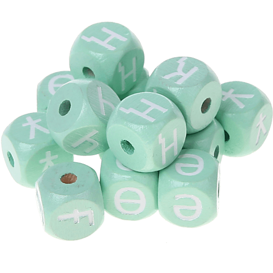 Dadi menta con lettere ad incavo 10 mm - Kazako