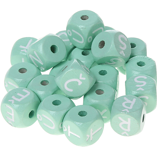 Dadi menta con lettere ad incavo 10 mm - Ceco