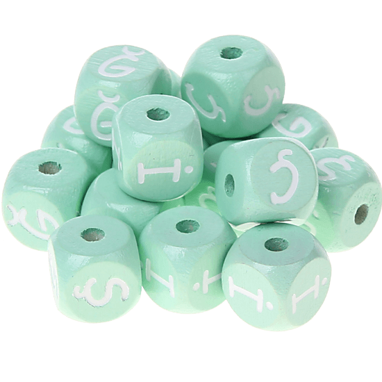 Dadi menta con lettere ad incavo 10 mm - Turco