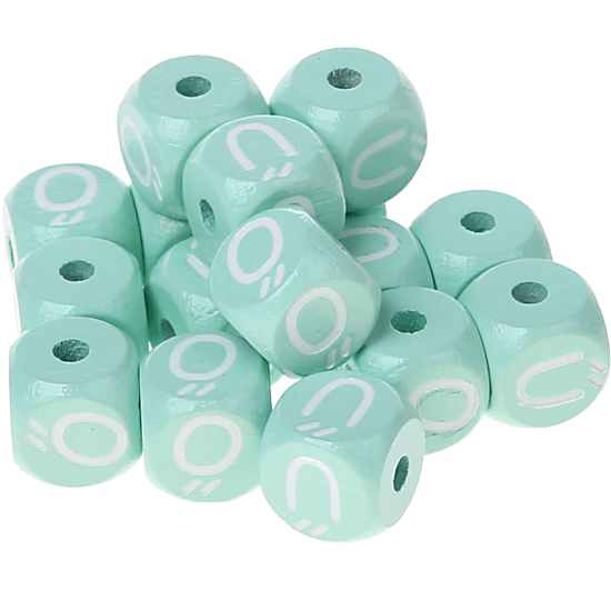 Dadi menta con lettere ad incavo 10 mm - Ungherese