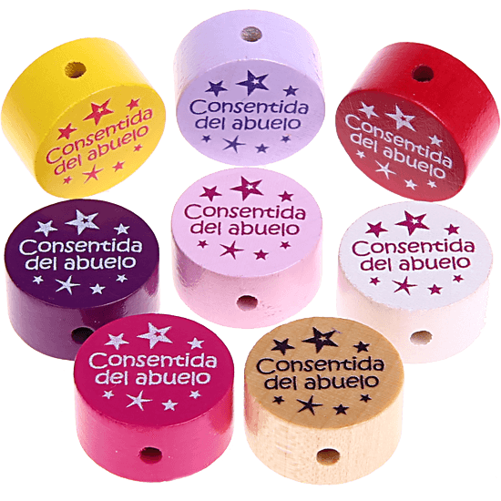 Motivperle "Consentida del abuelo" (Spanisch)
