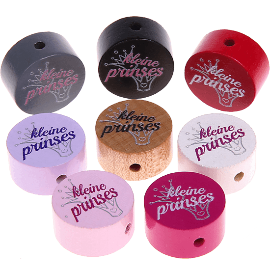 Motivperle "Kleine prinses" (Niederländisch)