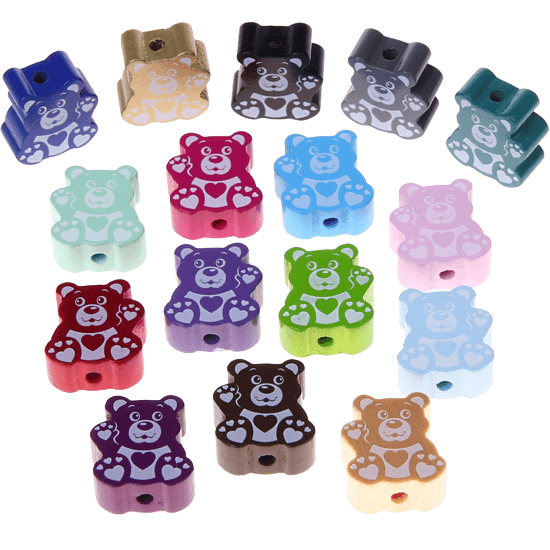 Motivperle Mini-Teddy