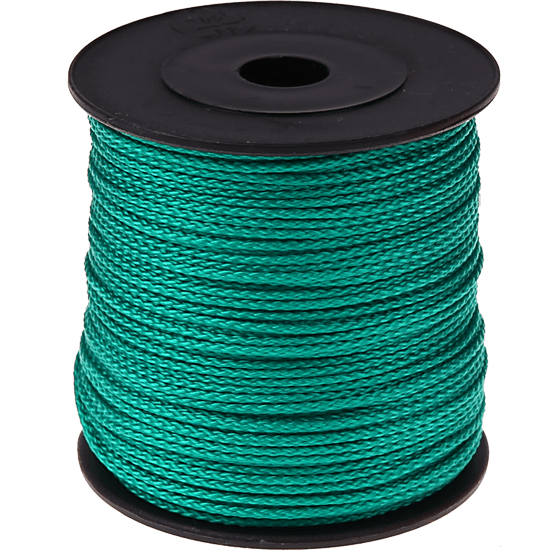 Cordoncino in poliestere verde – 1 m