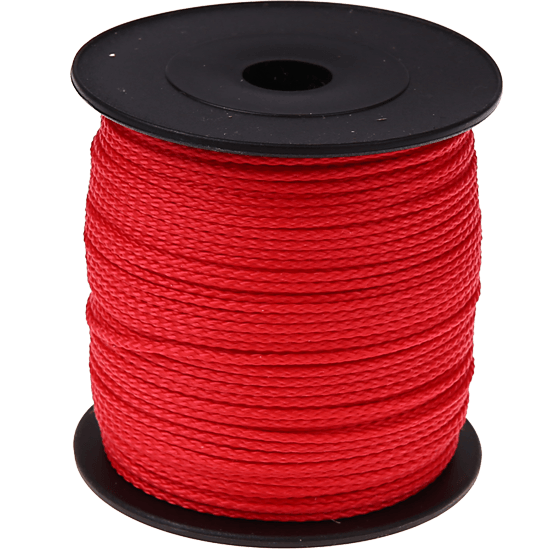 Cordoncino in poliestere rosso – 5 m