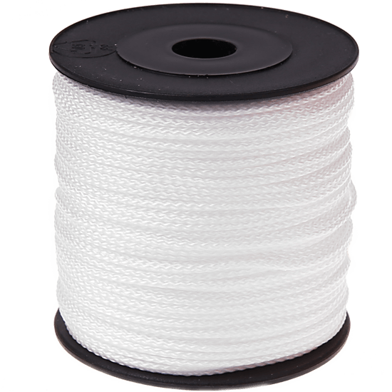 Cordoncino in poliestere bianco – 5 m
