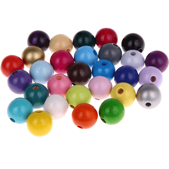 20 Perline rotonde 15 mm