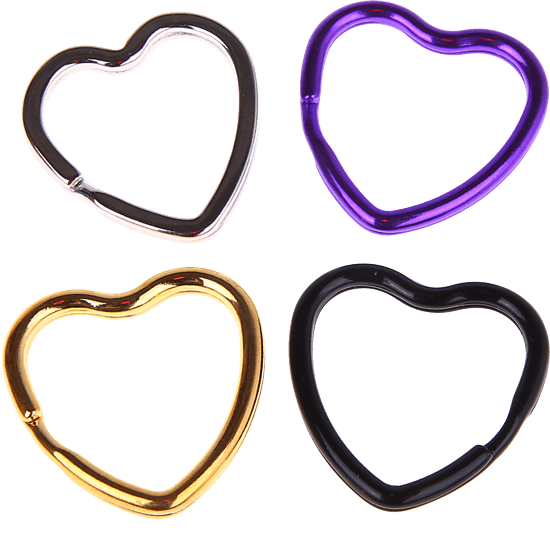 Anello portachiavi ''Cuore''
