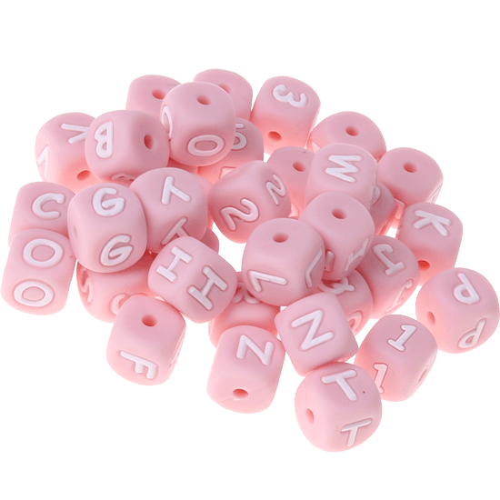 Dado in silicone con lettera 10 mm