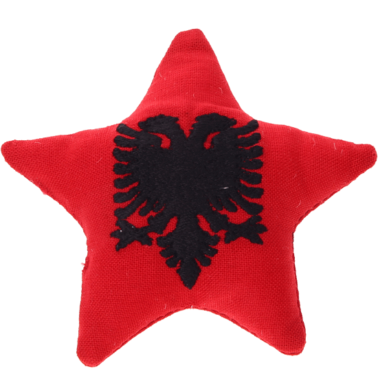 Stellina in tessuto Albania
