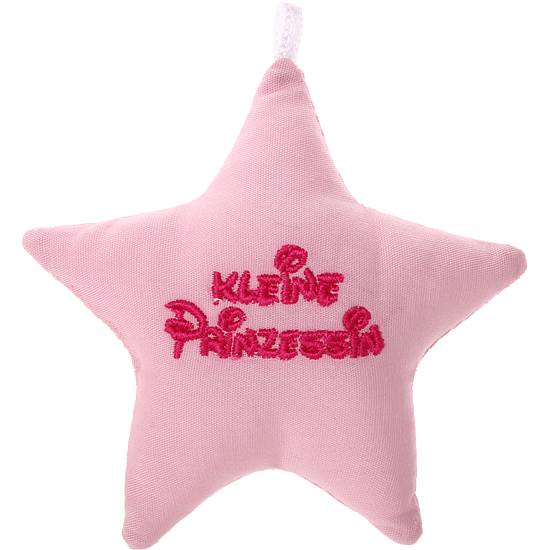 Stellina in tessuto - Rosa - „Kleine Prinzessin“